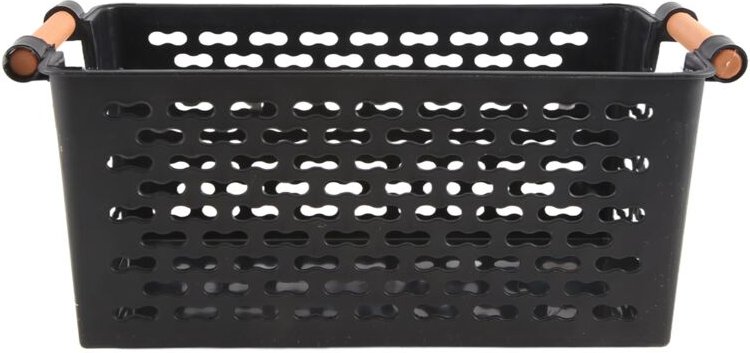 Kunststoff-Desktop-Aufbewahrungskorb, rechteckig, für Badezimmer, tragbare Box, Bad, Küche, Abfälle, Mehrzweckkörbe, Sch...