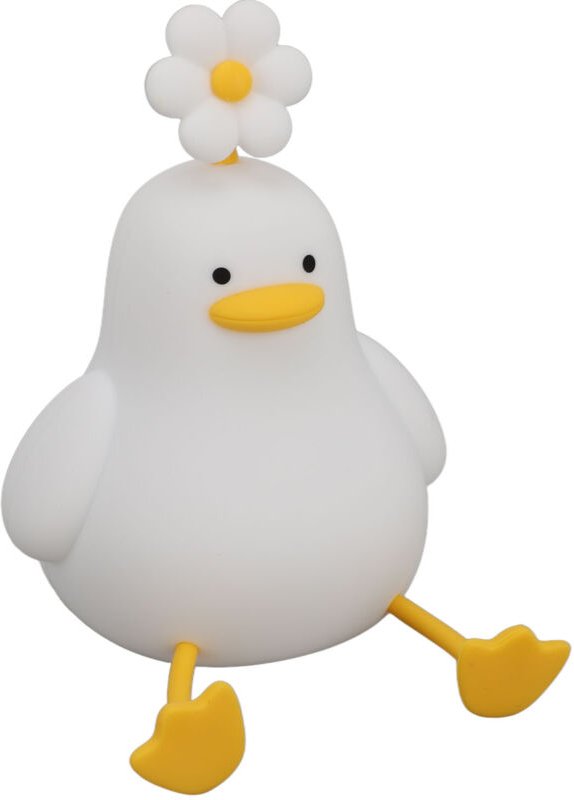 TOPINCN Enten-Nachtlicht, süße Entenlampe, Silikon-Nachtlicht, wiederaufladbare LED-Lampe, dimmbares Tier-Nachtlicht, Na...