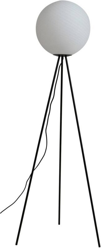 Stehlampe 'Kestralia' aus Glas für Wohnzimmer & Esszimmer von Lucande