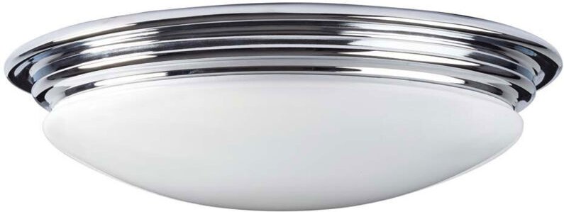 Elstead Brompton - LED Badezimmer Deckeneinbau Deckenleuchte Chrom poliert IP44