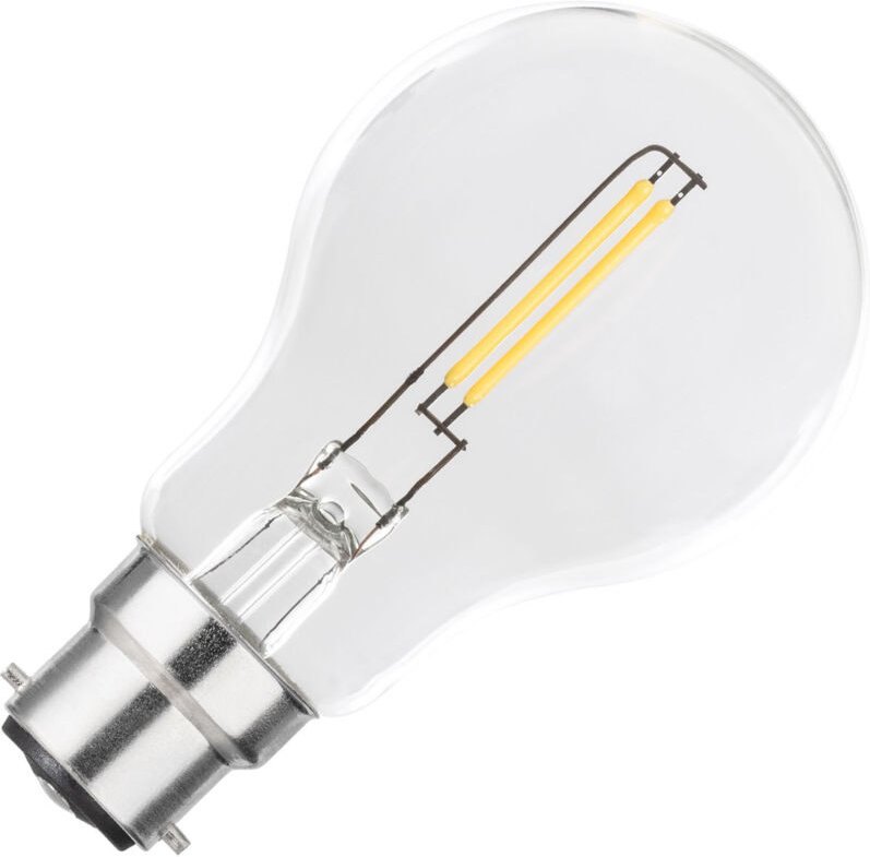 Led Glühbirne Filament B22 2W 260 ml A60 2700K Warmweiß