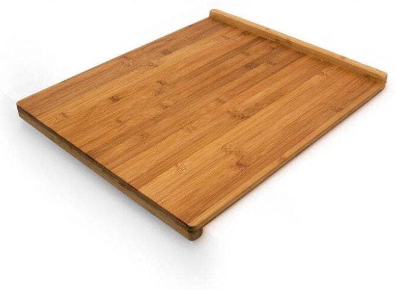 Bambus schneidebrett mit anschlagkante