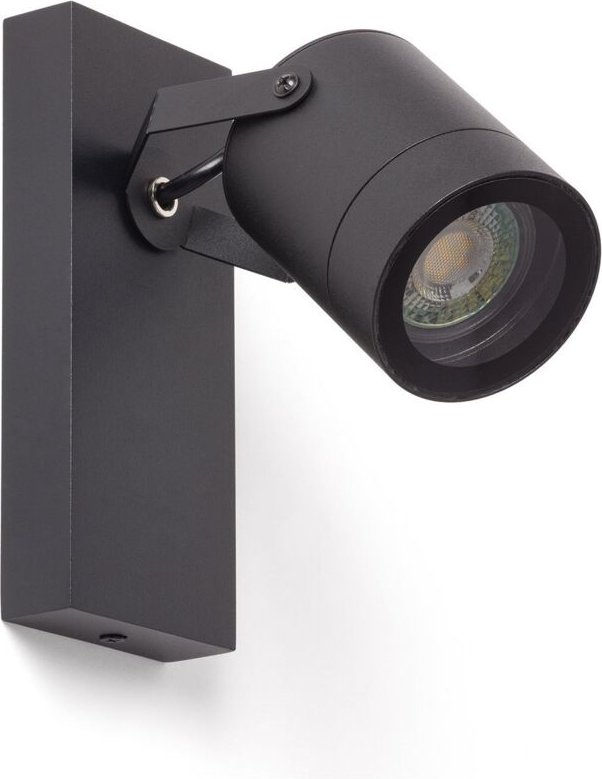 Deckenleuchte Außen Ausrichtbar Aluminium 1 Strahler Midway Schwarz