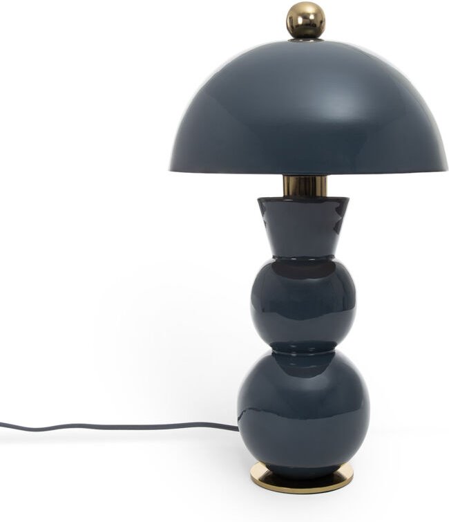 Efectoled - Tischleuchte aus Metall Onkar Blau