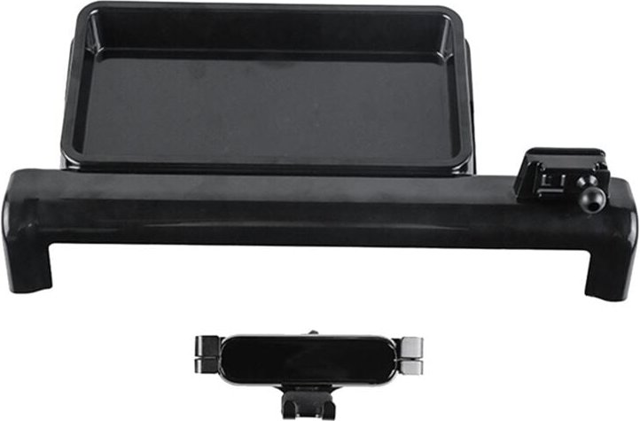 Für Alphard 40 Serie 2023+ Center Console Organizer hinter dem Bildschirm, versteckte Aufbewahrungsbox mit Telefonhalter...