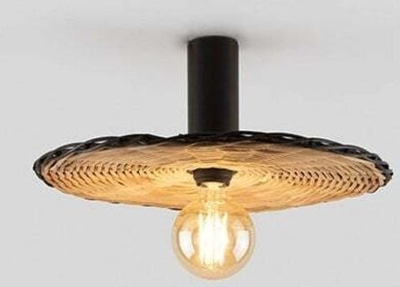 Thumbnail - Costas ø400 Wand-/Deckenleuchte Rattan H140 62174-78 Faro Barcelona