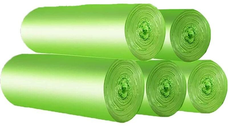 Crediri 200 Stück 30L Bio-Müllbeutel, reißfest, Lebensmittelabfallbeutel, 100% kompostierbar und biologisch abbaubar, au...