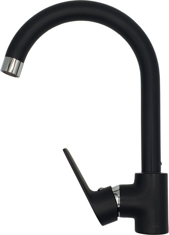 Dokos freistehende Spültischarmatur, Graphit/Chrom