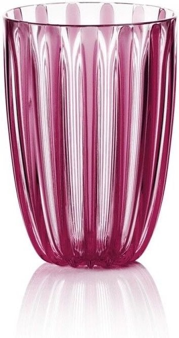 Hohes Amethyst-Tumbler-Glas