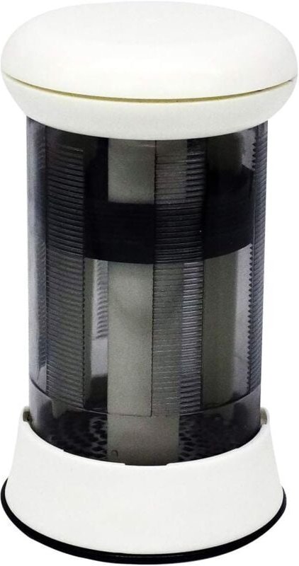 Drehbare Käsereibe aus Edelstahl, Käsereibe, Mühle, Schneidscheibe mit 2 austauschbaren scharfen Klingen, abnehmbar zum ...