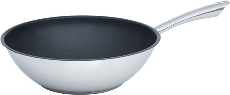 Kelomat Wokpfanne Ø28 cm Edelstahl Antihaft