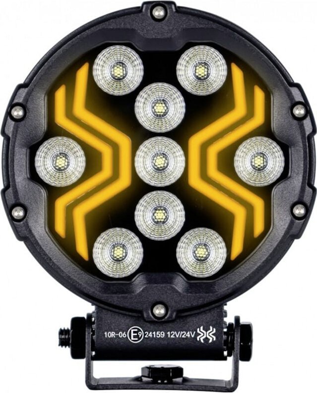 Arbeitsscheinwerfer 12 v/dc, 24 v/dc L0196 (ø) 111 mm 1700 lm - Secorüt