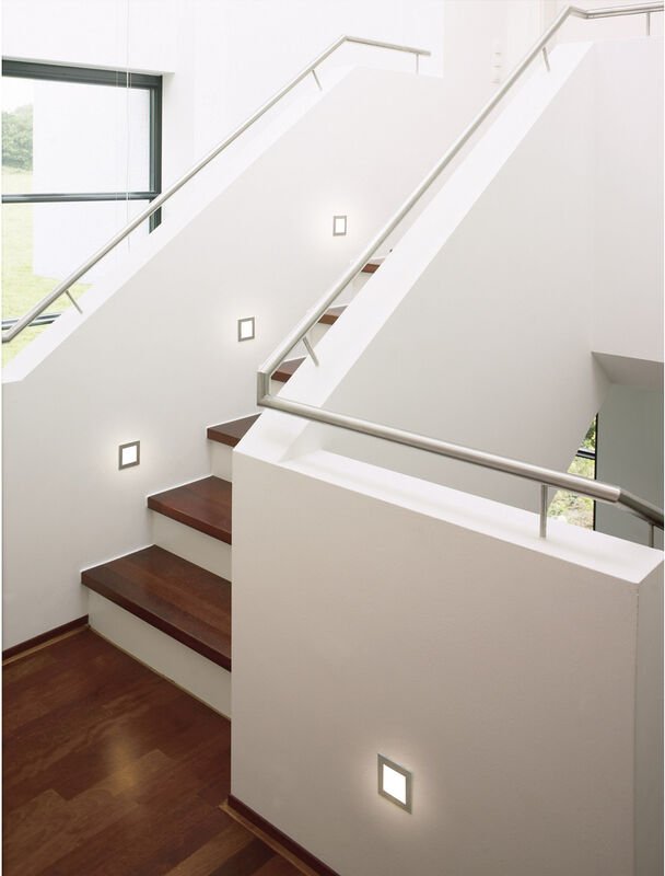 SLV 113262 Frame Basic LED-Einbauleuchte LED LED fest eingebaut 1 W Weiß (matt)