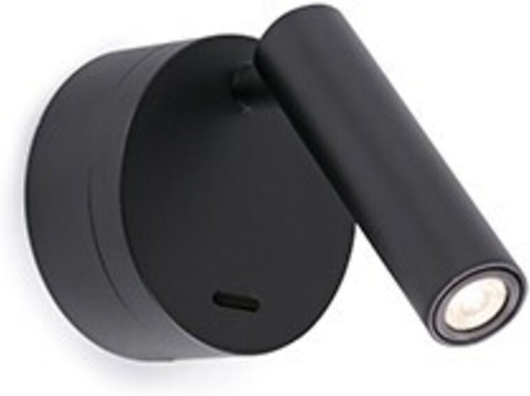 Boc, Metall led Applique für den Innenraum Faro Barcelona