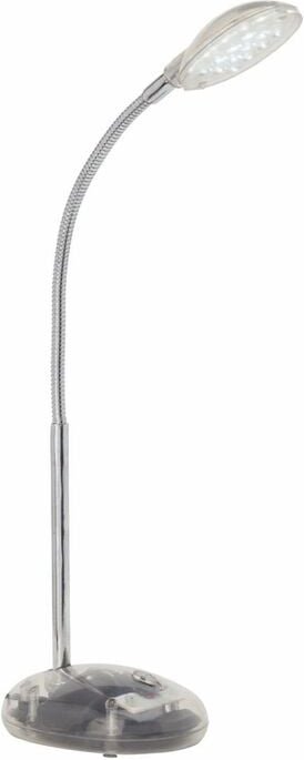 Lampe Timmi led Tischleuchte transparent 1x 2W led integriert, (100lm, 6000K) Mit Druckschalter an der Basis - Brilliant