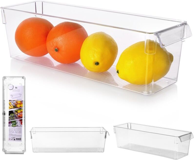 Kühlschrank-Organizer, länglich, 36 x 10,5 x 10 cm