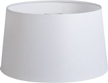 Leinenschirm Weiß Rund Konisch 35/30/20