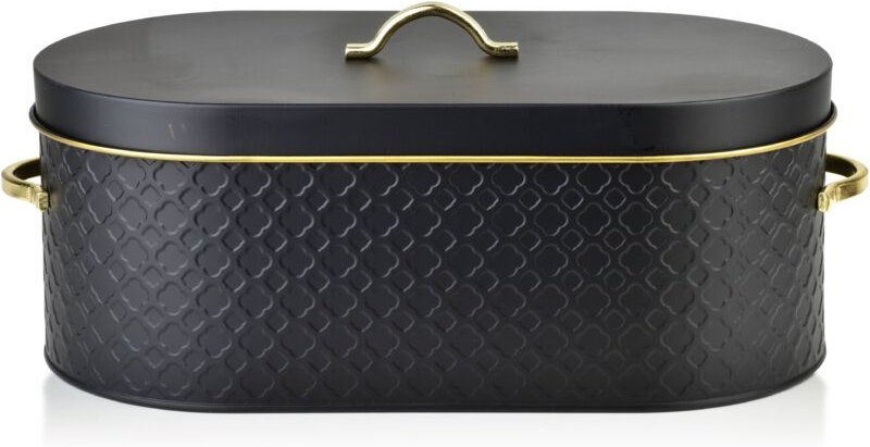 SANDY BLACK Brotkasten 34x18xH13cm COOKINI