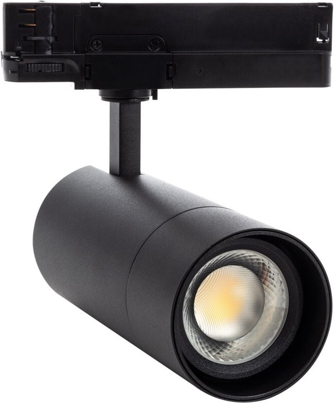 3-Phasenstromschiene LED-Strahler 40W Wild CCT Wählbar Multiwinkel 24-60º Schwarz
