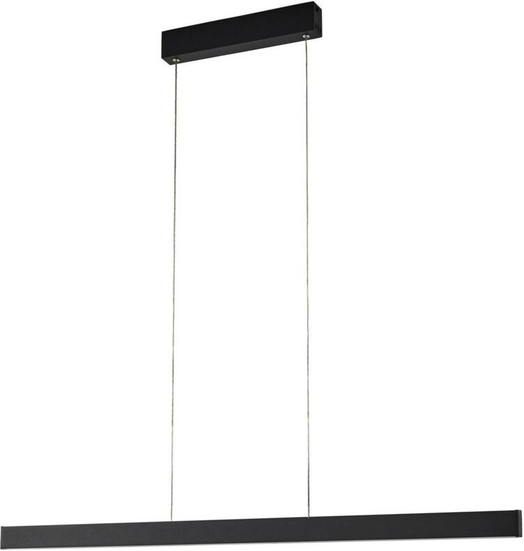 Smart Home Pendelleuchte "Mylosh" aus Aluminium dimmbar mit Fernbedienung für Wohnzimmer & Esszimmer von Lucande