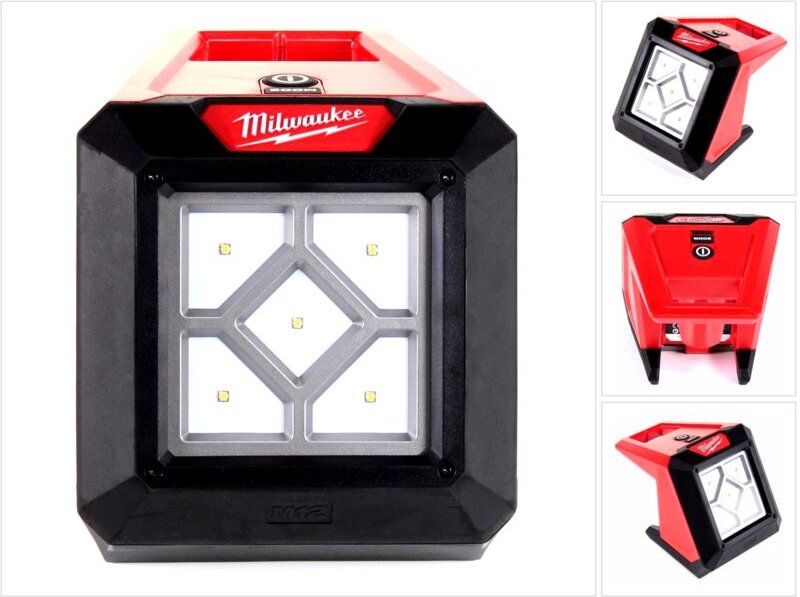 Milwaukee - M12 AL-0 Akku Baustrahler ( 4933451394 ) 12 v Li-Ion Leuchte Solo - ohne Akku, ohne Ladegerät