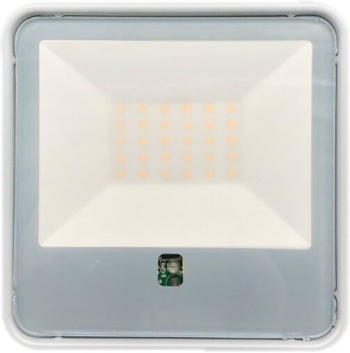 KAI - 56008 Slim LED-Flutlicht 18 w Grau mit PIR-Sensor und Fernbedienung 4000K Natural
