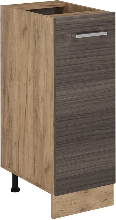 Apothekerschrank R-Line, Edelgrau, 30 cm ohne Arbeitsplatte Vicco