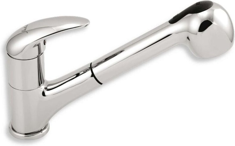 Novaservis - Metalia 55 - Spültischarmatur mit ausziehbarer Geschirrbrause, chrom 55081,0