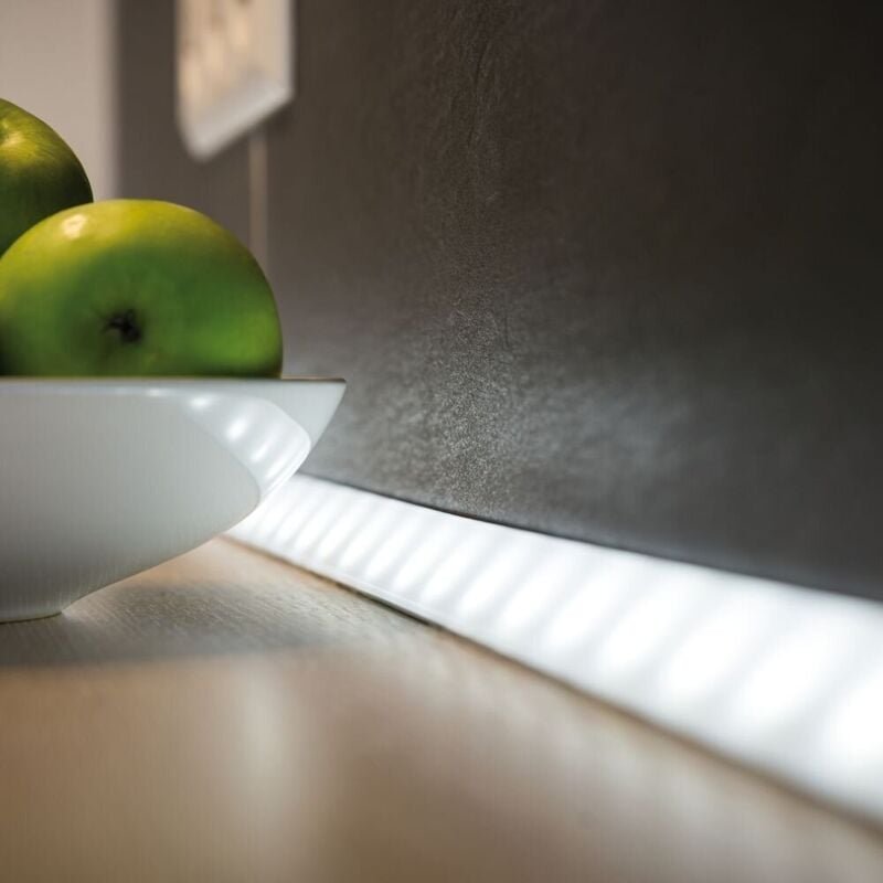 Paulmann - Delta Profil mit Diffusor 1 m Alu eloxiert Satin Alu/Kunststoff Lichtbänder