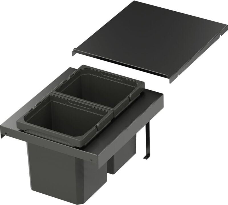 Vauth-sagel - vs envi Flex XS-256 Abfalltrennsystem kb 400 mm 2 x 7 Liter Lava