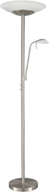 Led Stehlampe 'Ragna' aus Glas dimmbar für Wohnzimmer & Esszimmer von Lindby