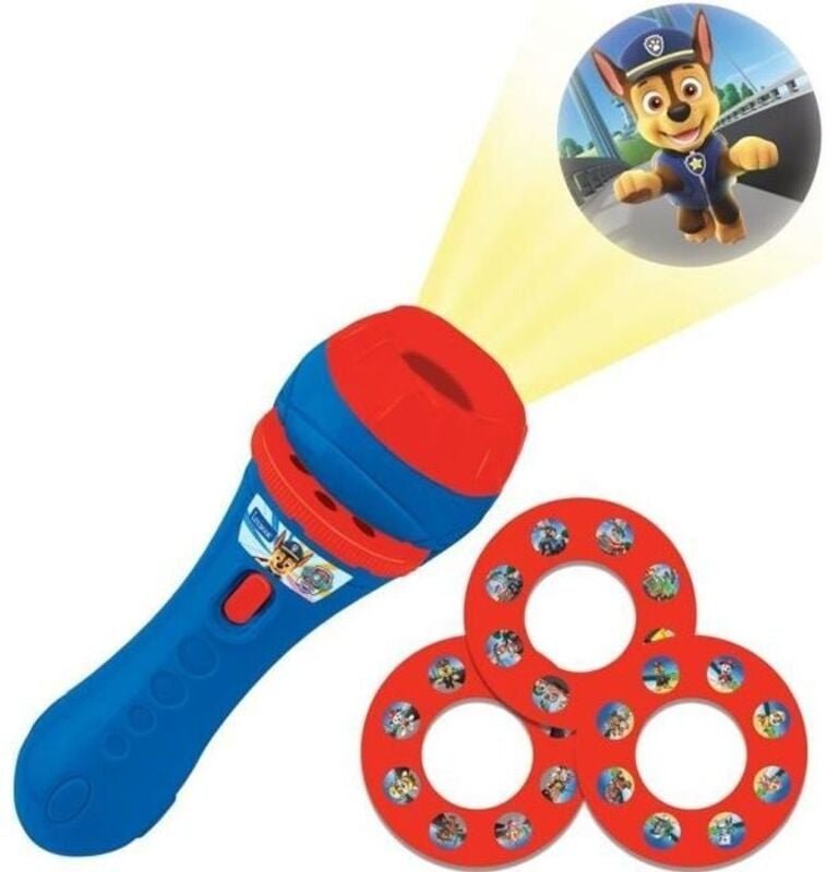 Lexibook - Paw Patrol Geschichten Projektor mit Taschenlampe Magische Abenteuer für Kinder