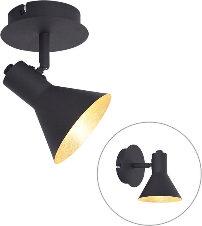Modernes Spot Schwarz 1-flammig - Magno