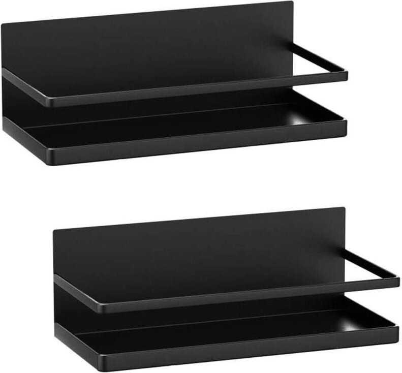 Magnetisches Gewürzregal – Magnetisches Gewürzregal für den Kühlschrank – Geeignet für Gewürzgläser, Olivenöl, Speiseöl,...