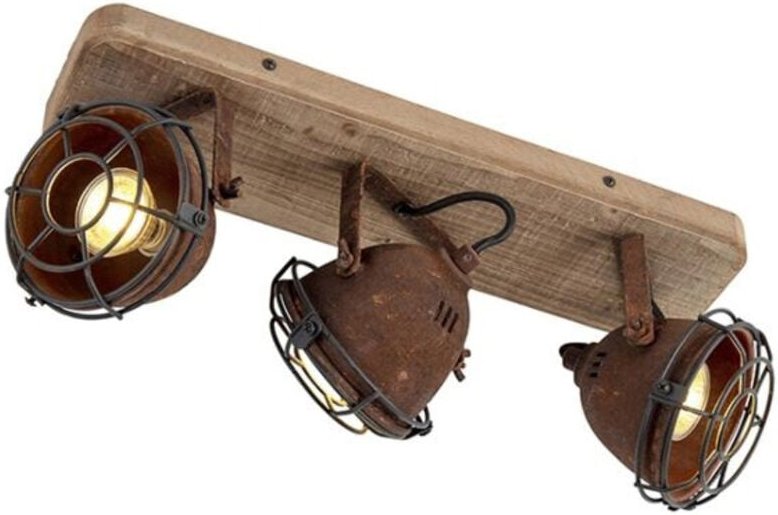 Smart Spot rostbraun kippbar inkl. 3 WiFi GU10 - Gina