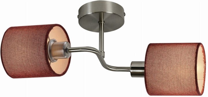 Candellux SAX 22-70678 silberne Wandleuchte