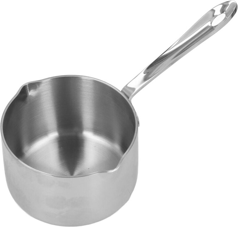 Hausgemachter Stieltopf, Milchtopf, Edelstahl-Kochtopf für Schokolade, Zucker, gekochten Käse, Butter, Schmelzkäse, Topf...