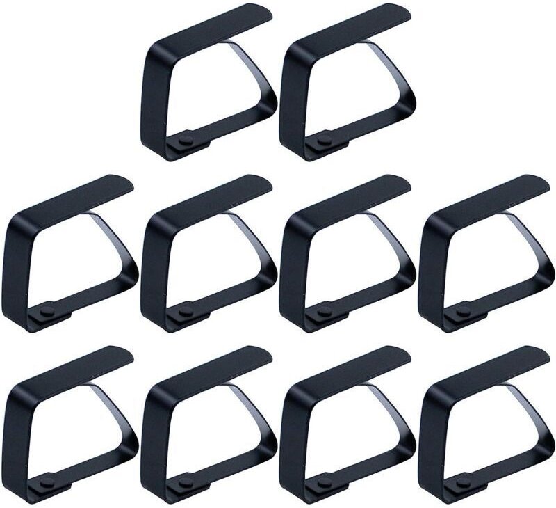 Große Edelstahl Tischtuchklammern Tischtuchklammern Tischtuchklammern Tischtuchklammern Tischtuchklammern - Silber, für ...