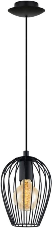 Eglo - Pendelleuchte Newtown schwarz ø 16 cm E27, max. 60 w Pendelleuchte