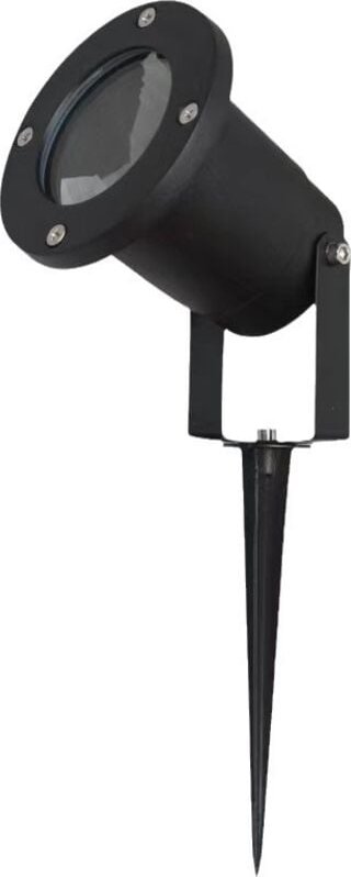 LED Erdspießstrahler, Aluminium, IP65, 5W, GU10 Fassung, 1M Kabel, LED Flutlicht, Gartenstrahler