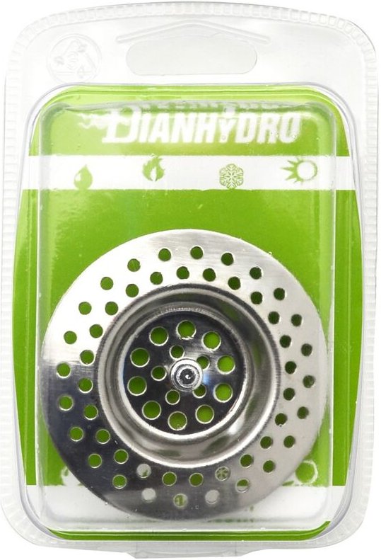 Edelstahlgitter für "Stopper"-Spülbeckenabfluss-Blister