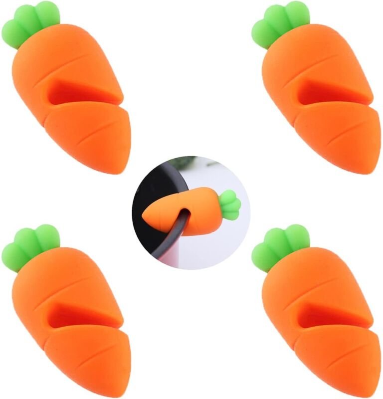 Wiederverwendbarer, hitzebeständiger Silikon-Auffangbehälter für Karotten mit Deckel, geeignet für Suppen und Kochgeschi...