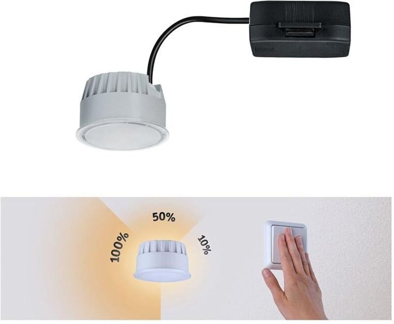 Paulmann - led Coin Nova LED-Bad-Einbauleuchte eek: f (a - g) led Satin