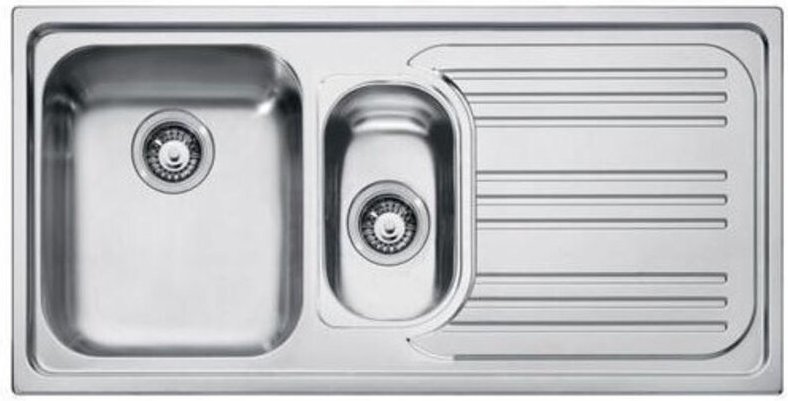 Franke Radar RRX 651 Rechteckig Edelstahl