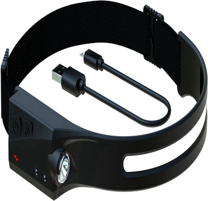 LED-Induktionsscheinwerfer Camping Suchscheinwerfer usb Wiederaufladbare Scheinwerfer Taschenlampe Angeln Arbeit mit Ein...