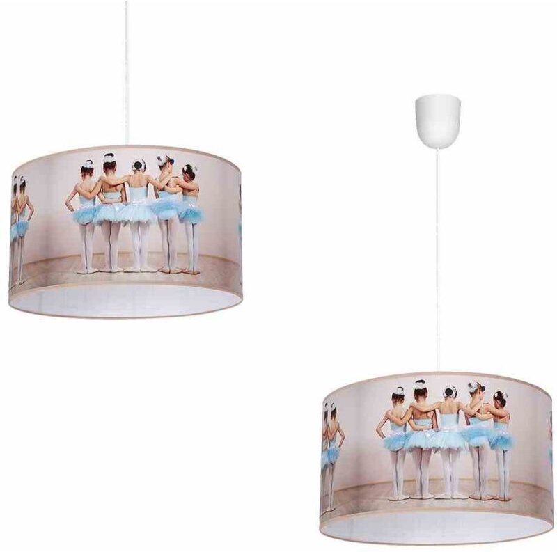 Kinderhängelampe 1x60W E27 BALLERINA MLP4311 Milagro