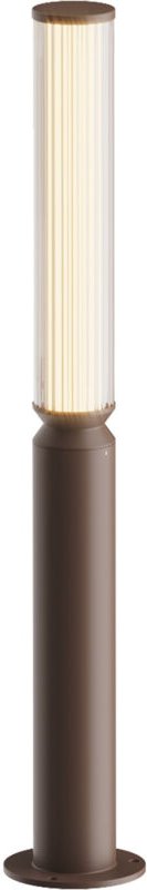 Maytoni Lit 78cm Außenpoller Braun 3000K 750lm IP65