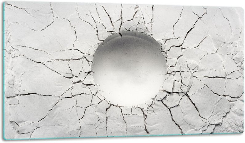 GlassplattenschneideBrett 52x30 Sideana