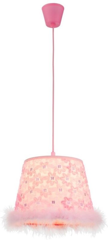 Globo - hängeleuchte - TARSO - rosa - kunststoff - Ø 30cm - E27 -