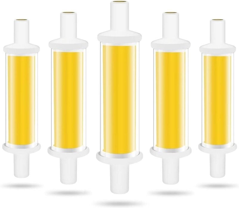 R7S LED-Lampe 78 mm, 4,2 W R7S LED-Lampen, entspricht 50 W Halogenlampe, kaltweißes Licht 6000 K, 600 lm, COB R7S LED-Rö...